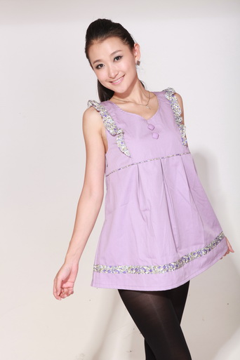 育靈龍俏媽咪防護衫淺紫