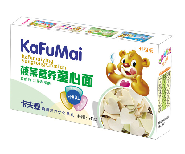 卡夫麥菠菜營(yíng)養(yǎng)童心面
