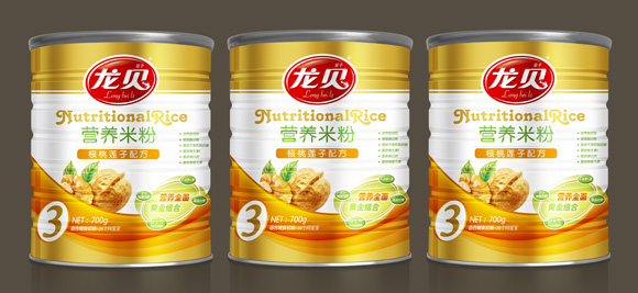 龍貝核桃蓮子米粉700g