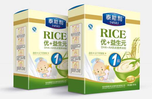 泰斯利DHA+AA初乳米粉盒裝