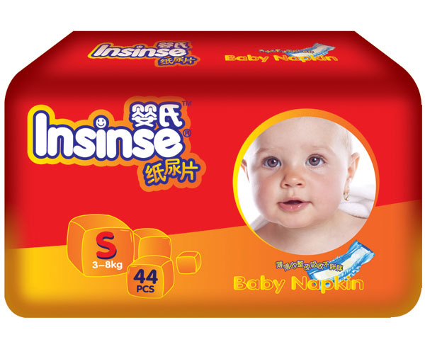嬰氏超級薄紙尿片中包裝S碼