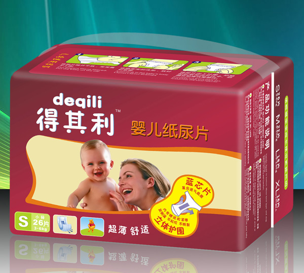 得其利嬰兒紙尿片S26