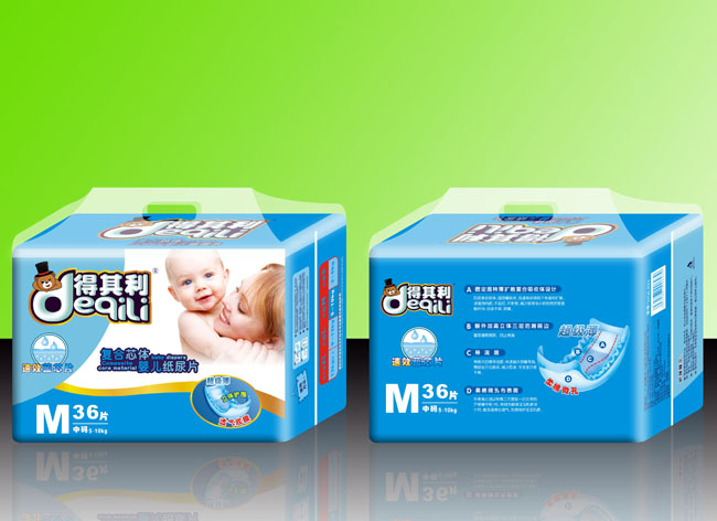 得其利嬰兒紙尿片M36