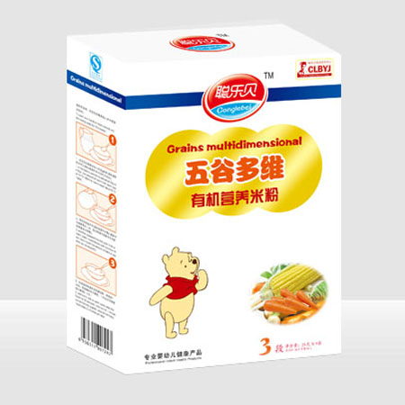 聰樂貝五谷多維有機營養(yǎng)米粉