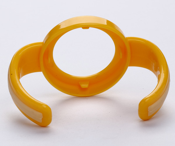 施貝樂橙色奶瓶手柄