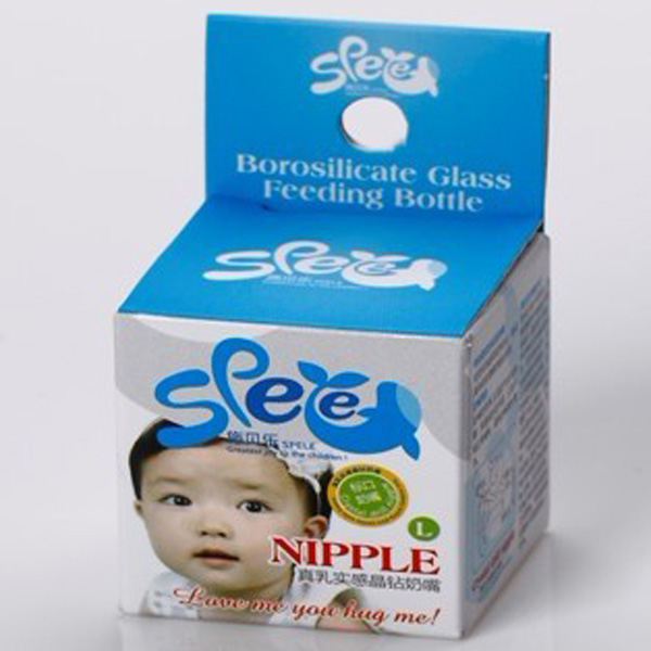 施貝樂(lè)真乳實(shí)感晶鉆奶嘴NZK-4