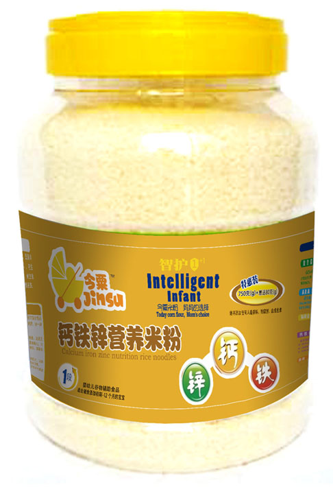 今粟鈣鐵鋅營養(yǎng)米粉1段