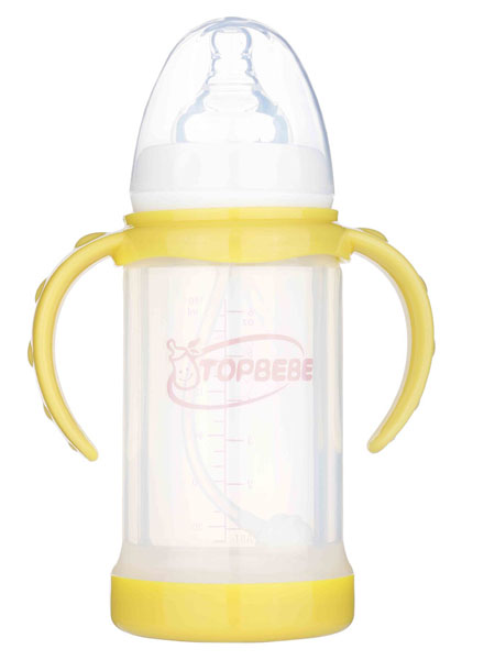 淘寶樂寬口玻璃奶瓶180ml