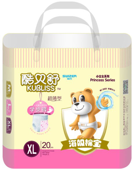 酷貝舒女寶寶學步褲XL碼