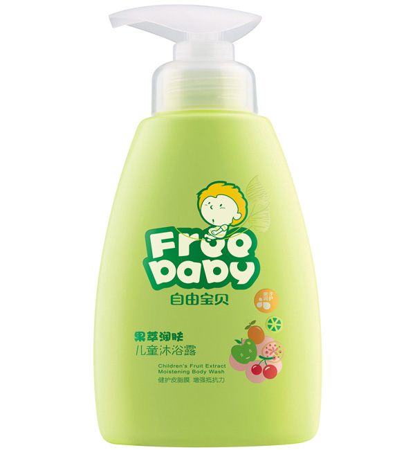 自由寶貝兒童300ml果萃沐浴露