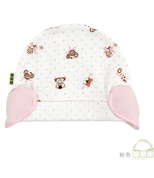 棉果果心形護(hù)耳帽