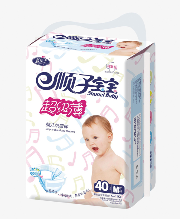 新佳士順子寶寶超級(jí)薄紙尿褲