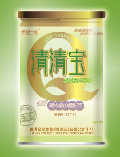 金蘋(píng)一族雞內(nèi)金山楂配方清清寶