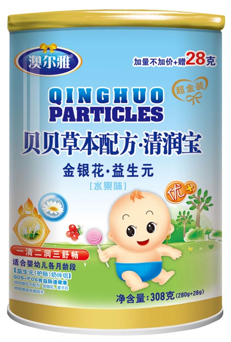 澳爾雅超金裝金銀花益生元清潤寶