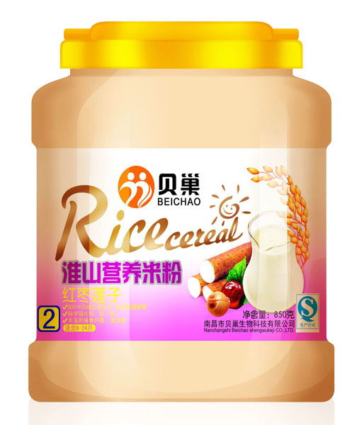 貝巢紅棗蓮子淮山營(yíng)養(yǎng)米粉850克