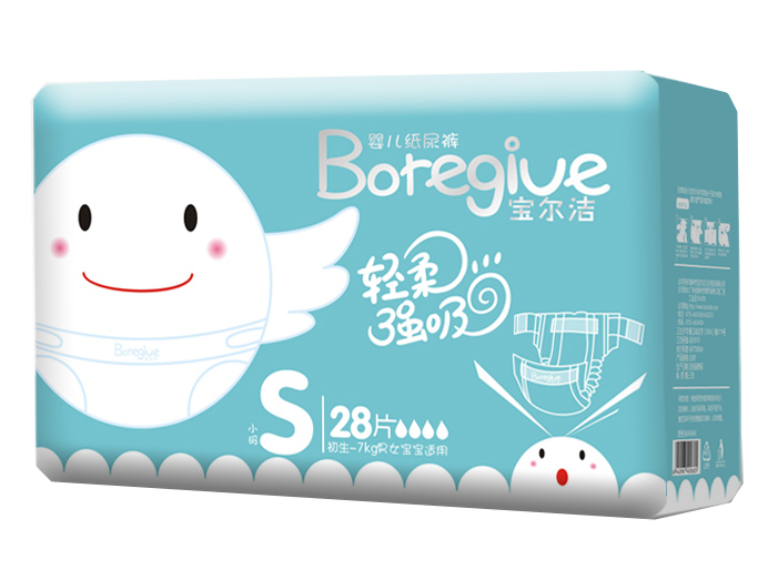 寶爾潔嬰兒紙尿褲S28片