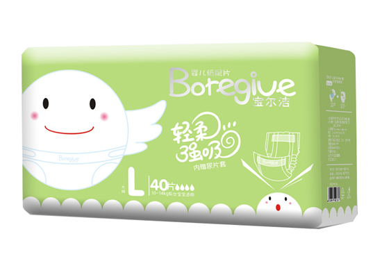 寶爾潔嬰兒紙尿片L40片