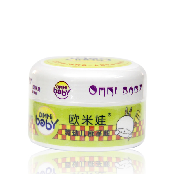 歐米娃嬰幼兒痱子粉盒裝