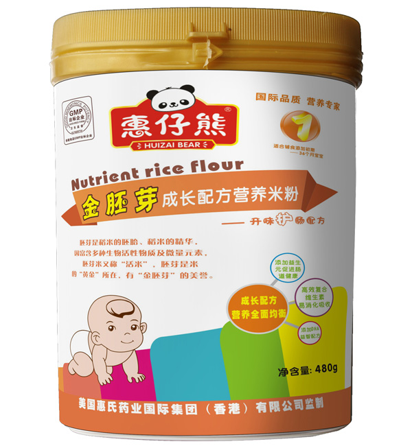 惠仔熊1段開味護(hù)腸配方米粉480克