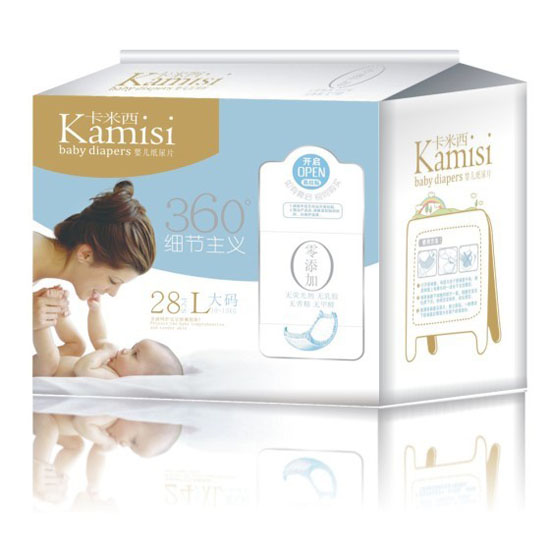卡米西360°細(xì)節(jié)主義紙尿片L28