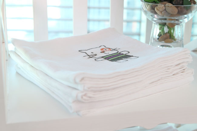 母之戀貓Bby嬰幼兒浴巾