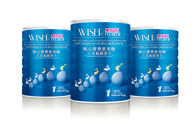 惠媽咪三文魚胡蘿卜核心營養(yǎng)素米粉1段