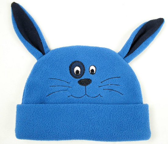 幼之戀可愛(ài)貓咪初生嬰兒帽藍(lán)色