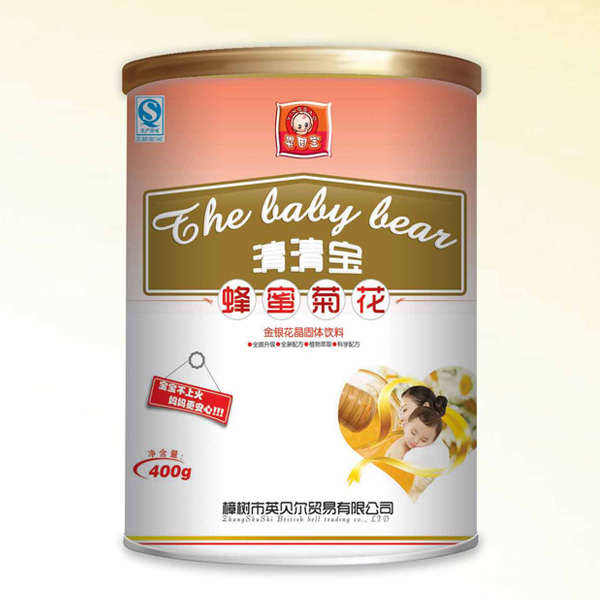 嬰因?qū)毬犙b蜂蜜菊花清清寶