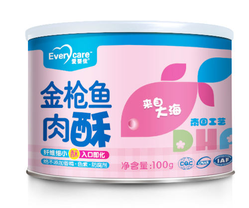 愛(ài)嬰佳頑皮動(dòng)物肉松金槍魚(yú)酥