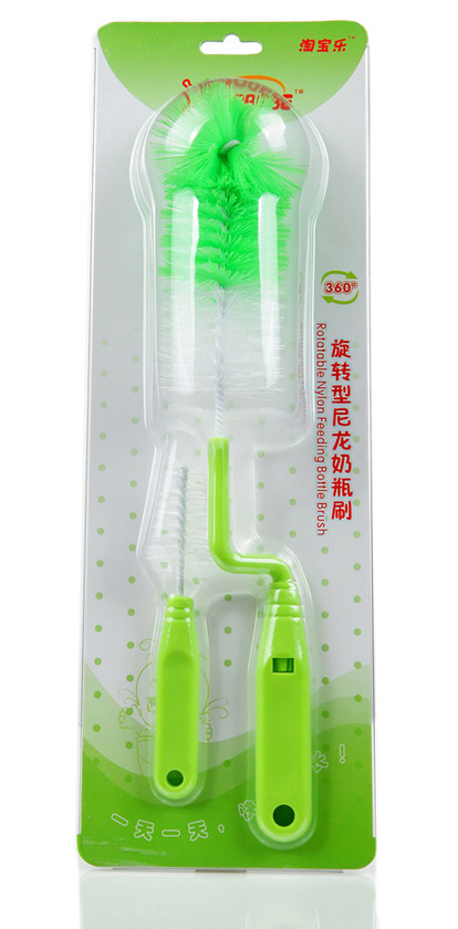 淘寶樂旋轉型尼龍奶瓶刷