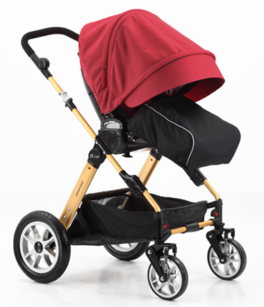 艾珈壹嬰兒推車(chē)紅色
