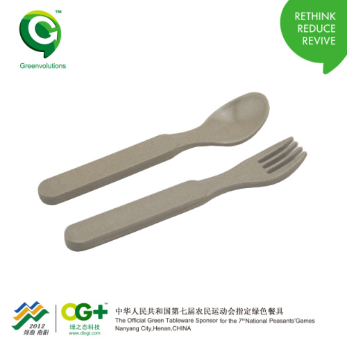 綠之態(tài)兒童勺子叉子