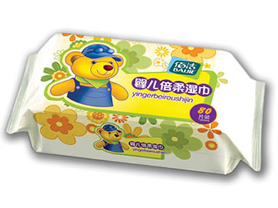 康夷寶80片嬰兒倍柔濕巾(新)啟封裝