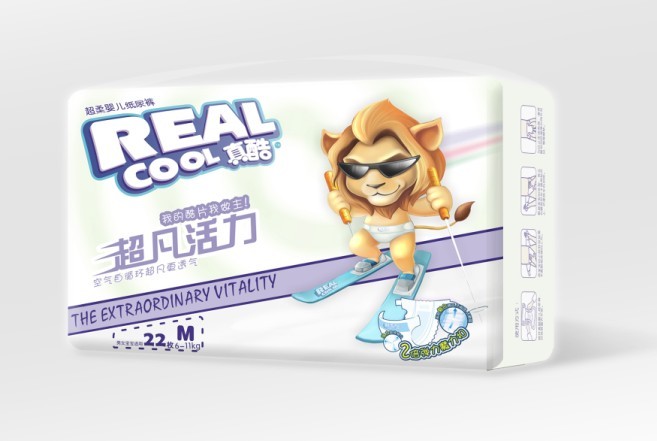 真酷超凡活力尿褲中號(hào)22片