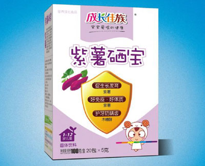 成長佳族紫薯硒寶沖劑