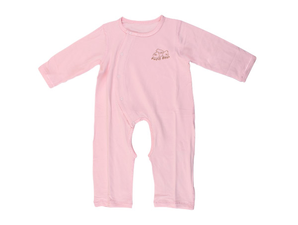 肥仔豆長(zhǎng)袖開檔連體衣