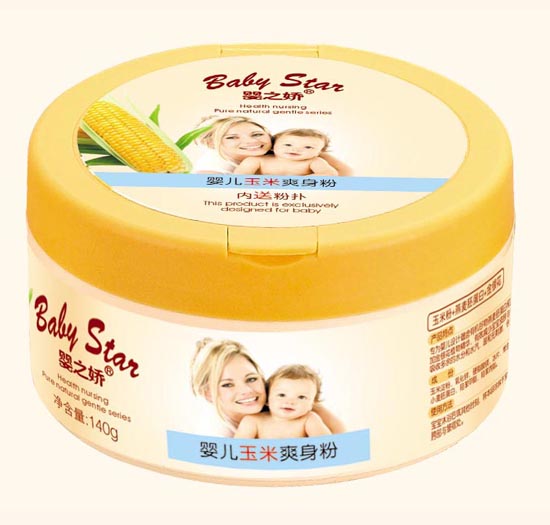 140g嬰兒玉米爽身粉(盒裝)