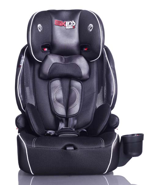 環(huán)球娃娃世紀星安全座椅黑色正面