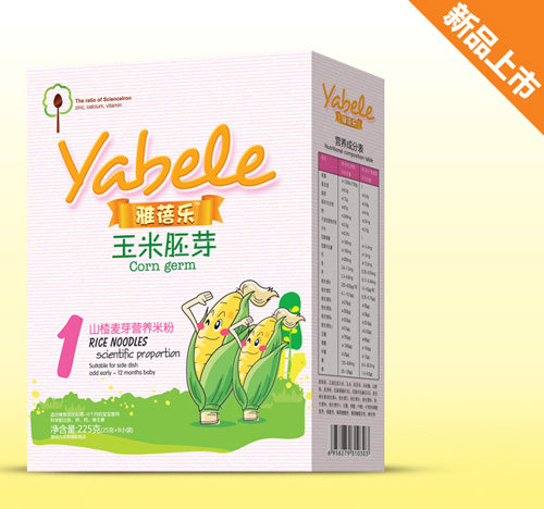 雅蓓樂(lè)玉米胚芽山楂麥芽營(yíng)養(yǎng)米粉