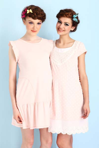 媽媽和我孕婦連衣裙