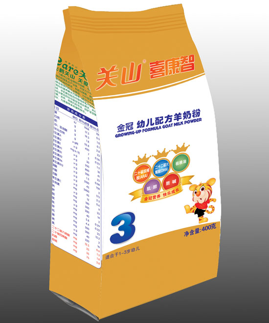 喜康智幼兒配方羊奶粉3段400克袋裝