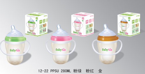 Babykin(貝沁)PPSU超寬口奶瓶280ML