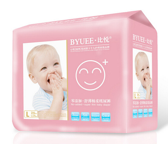 比悅舒薄棉柔紙尿褲L碼24片