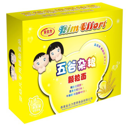 金合力五谷雜糧顆粒面