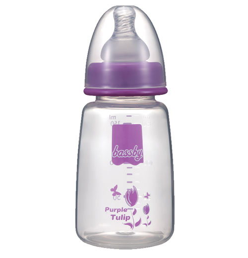 貝斯比標(biāo)口自帶刻度圓弧PP奶瓶150ml