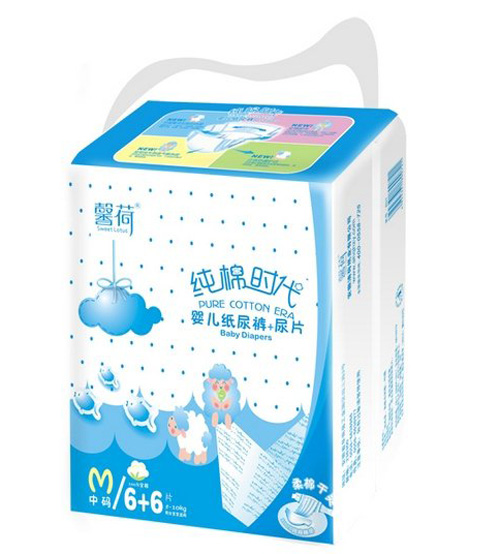 馨荷嬰兒紙尿片M6+6