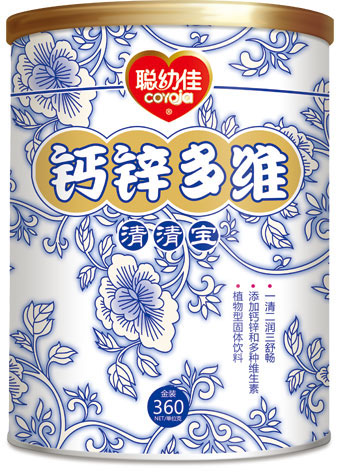 聰幼佳鈣鋅多維清清寶