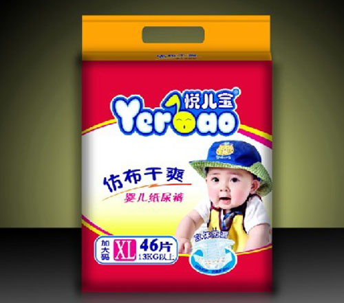 悅兒寶中薄仿布紙尿褲XL碼