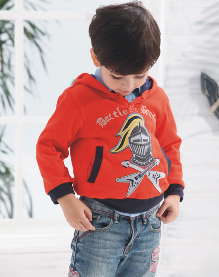 威斯米運(yùn)動(dòng)衫男童