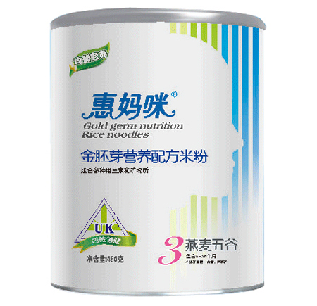 惠媽咪燕麥五谷金胚芽米粉3段